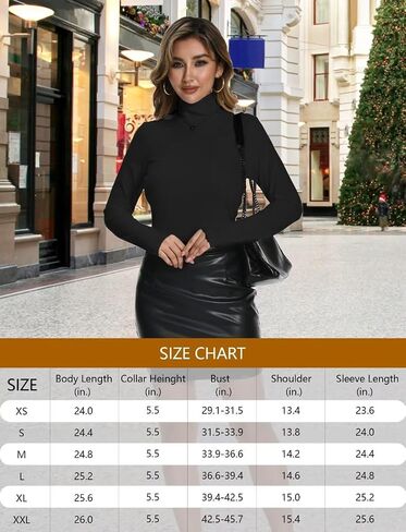 Dalavch 2 or 3 Pack Women Long Sleeve Thermal Turtle Neck Shirt Fleece Lined Mock Turtleneck Tops Base Layer Pullover Sweater in Saudi Arabia