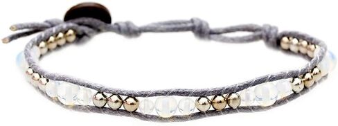 سوار ملفوف مطرز بالخرز من Lotus and Luna Boho، مصنوع من القطن بنسبة 100% للنساء in Kuwait