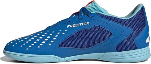 adidas Soccer Predator Accuracy.4 للأماكن المغلقة (طفل صغير/طفل كبير) مشرق ملكي/أبيض/أزرق بليس 4.5 طفل كبير M in Saudi Arabia