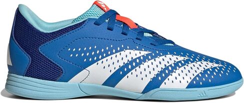 adidas Soccer Predator Accuracy.4 للأماكن المغلقة (طفل صغير/طفل كبير) مشرق ملكي/أبيض/أزرق بليس 4.5 طفل كبير M in Saudi Arabia