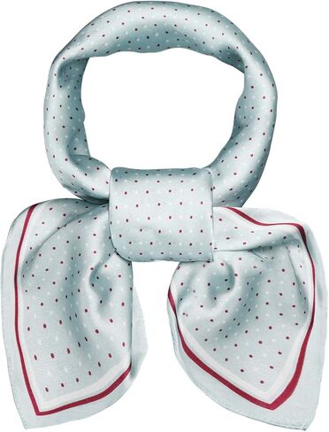 SOJOS Vintage Bandanas Square Polka Dot Scarfs for Women 27'' x 27'' Silk Like Scarf Neckerchief Grace SC317 in Saudi Arabia