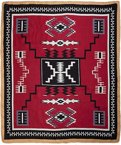 Wyoming Traders Aztec Cowboy Wild Rag 100% وشاح حريري باندانا متعدد الألوان 34.5 بوصة in Kuwait
