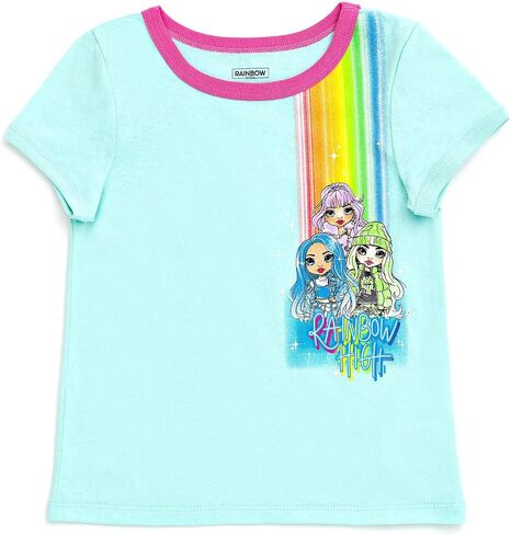 Rainbow High Avery Styles Karma Stella Girls 2 Pack T-Shirts Little Kid to Big Kid in Saudi Arabia