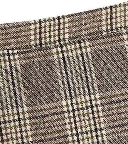 Floerns Women's Plaid High Waist Bodycon Mini Skirt in Kuwait