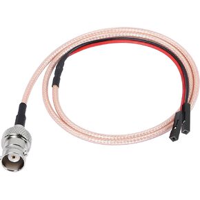 XMSJSIY BNC Male to Dupont Wire Test Leads Cable Connector Adapter Extension Wire (Red+Black)-1 pcs (Male to Male) in Kuwait