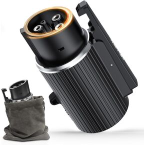 Tesla to J1772 Adapter,Fit for J1772 EVs,80A/240 VAC (Safety Certified),Works with Tesla Wall Connectors,Destination Chargers,Mobile Connectors,Car Accessories for Travel