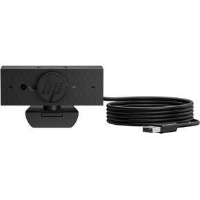 HP 620 FHD Webcam - 1080p 30 FPS - Focus & Color, Backlight Correction - Dual Noise-Reducing Mics - Adjustable Swivel/Tilt - Windows Hello, Zoom Certified, & Privacy Cover (6Y7L2AA#ABL) in Saudi Arabia