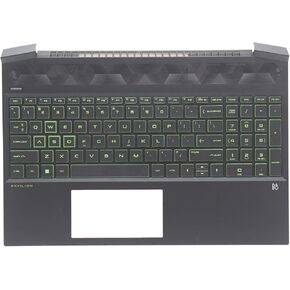 New Palmrest for HP Pavilion 15-EC 15-EC0013DX Upper Case with Backlit Keyboard L72597-001 L72598-001 in Kuwait