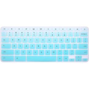 YYubao Keyboard Skin Cover Compatible with 11.6" Lenovo Chromebook C330, Chromebook N20 N21 N22 N23 100e 300e 500e, 11.6" Flex 11 Chromebook, 14" Chromebook N42 N42-20 - Ombre Purple