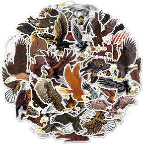 Adorable Parrot Stickers for Water Bottle,Waterproof Vinyl 50pcs Stickers for Laptop Computer Phone Bumper Skateboard Luggage Stickers for Teenager Kids Girls