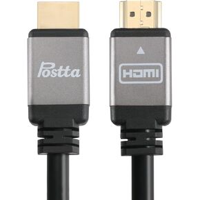 HDMI Cable(20 Feet) HDMI 2.0V Support 4K 2160P,1080P,3D,Audio Return and Ethernet - 1 Pack(Grey)