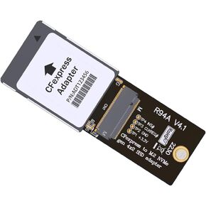 NFHK NGFF M.2 NVMe Host to CFExpress CFB Extension Adapter M2 M-Key for CFE Type-B Support R5 Z6 Z7 Memory Card