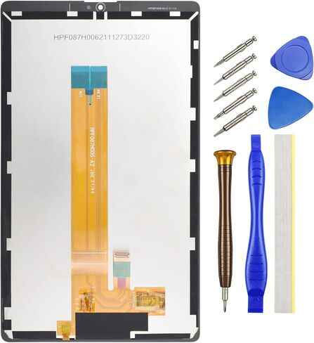 Black Tablet Full LCD Complete Screen Replacement for Samsung Galaxy Tab A7 Lite Tab A7 Lite LTE SM-T225 in Saudi Arabia