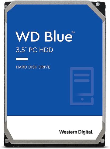Western Digital 6TB WD Blue PC Internal Hard Drive - 5400 RPM Class, SATA 6 Gb/s, 64 MB Cache, 3.5" - WD60EZRZ (Renewed) / (WD Factory Recertified) in Saudi Arabia