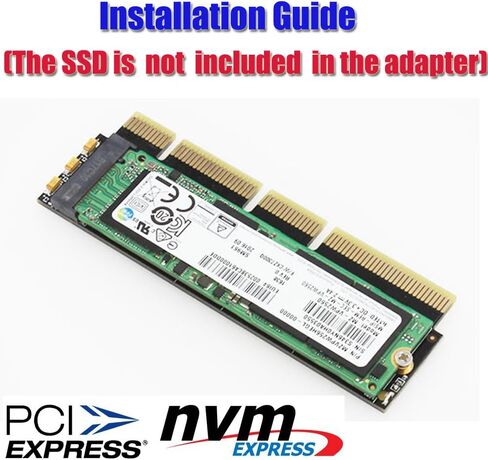 M.2 NVMe SSD NGFF إلى PCIE 3.0 X16 /X4 محول M بطاقة واجهة رئيسية تدعم PCI Express 3.0 x4 2230-2280 حجم m.2 سرعة كاملة (ذهبي أسود) in Kuwait
