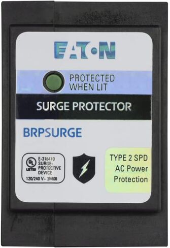 Eaton Electrical - BRPSURGE - Eaton BRPSURGE Breaker، جهاز زيادة التيار، 120/240 فولت، مرحلة واحدة، 2P، BR in Saudi Arabia