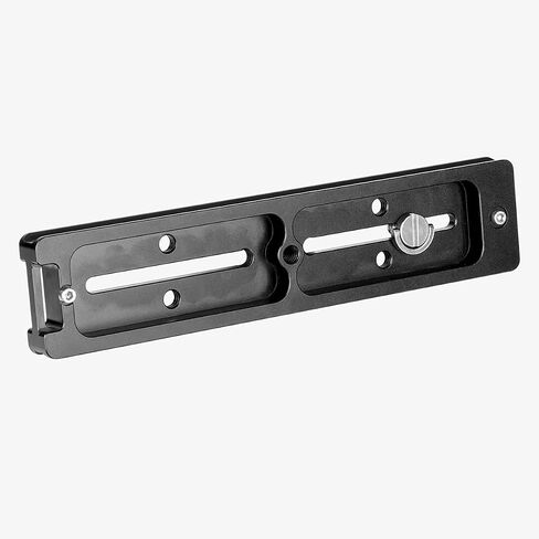 Koolehaoda 180mm Rail Nodal Slide Metal Quick Release Clamp,Dual Dovetail Camera Bracket Mount with Double-Sided Clamp can be Rotated 90°, for Camera with Arca Swiss Compatible(LCB-18R) in Saudi Arabia