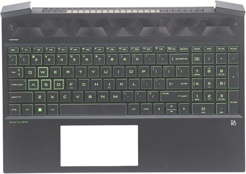 New Palmrest for HP Pavilion 15-EC 15-EC0013DX Upper Case with Backlit Keyboard L72597-001 L72598-001 in Saudi Arabia