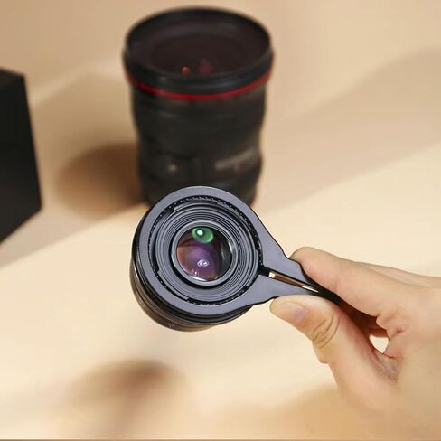 طقم مفتاح عدة لفلتر عدسة الكاميرا من سي بي ال بالاشعة فوق البنفسجية ان دي مناسب لفلتر الكاميرا 48 ملم - 58 ملم 62 ملم - 82 ملم (عبوة من قطعتين) in Kuwait