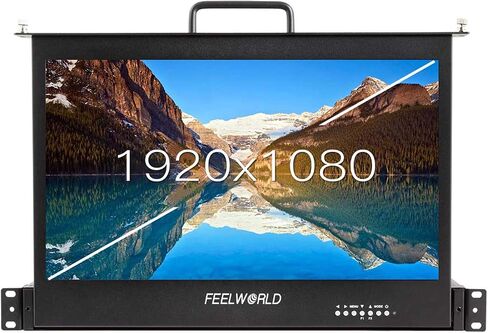 شاشة FEELWORLD مقاس 17.3 بوصة قابلة للسحب 1RU Full HD 3G-SDI/HDMI 1920x1080 FW173-HSD (3G-SDI/HDMI) in Saudi Arabia