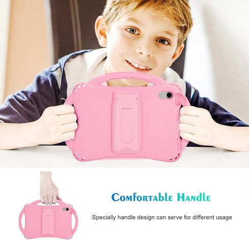 TopEsct Kids Case for iPad Mini 6th Generation Case Heavy Duty Shockproof Cover Childproof Protective Kids Cover with Three Handle Stand for 8.3 inch iPad Mini 6 (Rainbow) in Kuwait