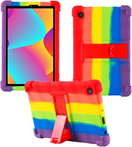 Case for TCL TAB 8 Plus 9138S/TCL Tab 8 LE 9137W/TCL Tab 8 WiFi 9132X Tablet Case, Kids Friendly Silicone Adjustable Stand Cover for TCL Tab 8 LE/Tab 8 WiFi/Tab 8V Tablet (Black) in Kuwait