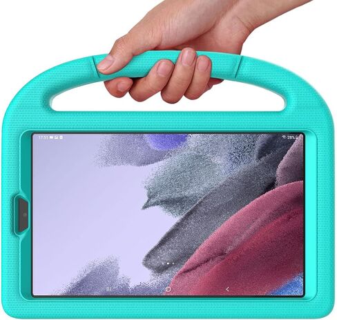 حافظة SUPLIK للأطفال لهاتف Samsung Galaxy Tab A7 Lite 8.7 بوصة 2021 (SM-T220/T225/T227)، مدمجة مع واقي شاشة، حافظة متينة مقاومة للصدمات وخفيفة الوزن بمقبض واقٍ لجهاز Tab A7 Lite 8.7 بوصة، أزرق in Saudi Arabia