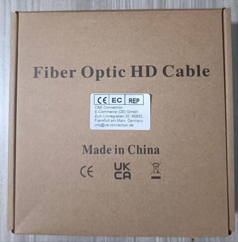 Twozoh Fiber Optic HDMI Cable 30FT, 4K Fiber HDMI to HDMI Cable 4K/60Hz (4:4:4 HDR10 HDCP2.2) 1440p 144Hz 18Gbps High Speed UHD Fiber HDMI Cord(10M) in Saudi Arabia