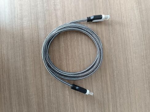 كابل JYFT HDMI بطول 6 أقدام - HDMI 2.0 (4K @ 60 إطارًا في الثانية)، سرعة عالية مع إيثرنت 18 جيجابت في الثانية، إرجاع الصوت، فيديو 4K 2016P HD، 1080P 3D، بلو راي، يدعم Apple TV، Xbox، PS3، PS4، HDTV، حزمة واحدة in Kuwait