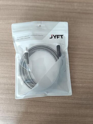 كابل JYFT HDMI بطول 6 أقدام - HDMI 2.0 (4K @ 60 إطارًا في الثانية)، سرعة عالية مع إيثرنت 18 جيجابت في الثانية، إرجاع الصوت، فيديو 4K 2016P HD، 1080P 3D، بلو راي، يدعم Apple TV، Xbox، PS3، PS4، HDTV، حزمة واحدة in Kuwait
