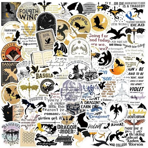 100pcs Fourth Stickers Water Bottle Waterproof Vinyl Stickers Laptop Skateboard Luggage Computer Stickers for Teen Girls Children Book Dragon Lovers in Kuwait