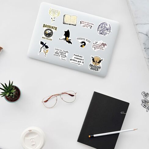 100pcs Fourth Stickers Water Bottle Waterproof Vinyl Stickers Laptop Skateboard Luggage Computer Stickers for Teen Girls Children Book Dragon Lovers in Kuwait