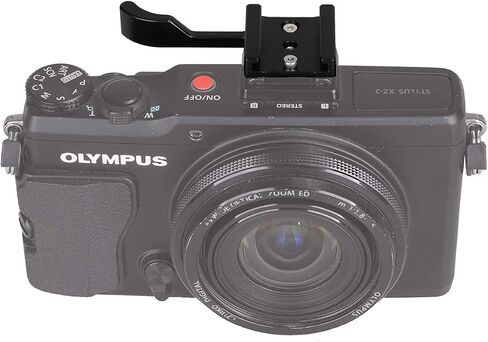 Hot Shoe Thumb Up Rest Hand Grip,with Cold Shoe， Compatible with Olympus Fuji | Cold Shoe, Compatible with Olympus, Compatible with Fuji in Saudi Arabia