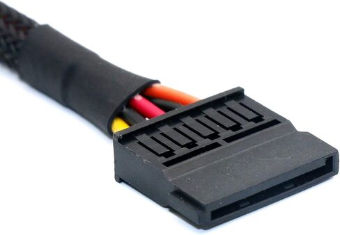 YOUKITTY Mini 6-pin to SATA 15-pin Power Adapter Cable for Motherboard 3668 3667 3650 HDD Power Supply (2 Pieces) in Kuwait