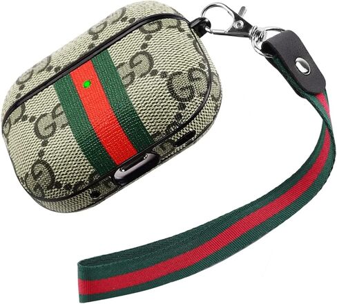 KUCOON لحافظة AirPods Pro الجيل الثاني 2022، غطاء حماية فاخر مقاوم للصدمات لكامل الجسم لحافظة AirPods Pro 2، LED أمامي مرئي in Kuwait