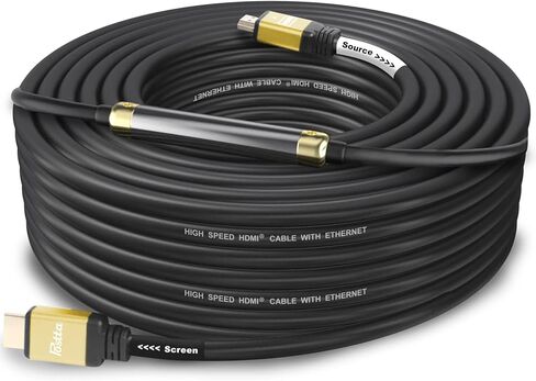 HDMI Cable(20 Feet) HDMI 2.0V Support 4K 2160P,1080P,3D,Audio Return and Ethernet - 1 Pack(Grey) in Kuwait