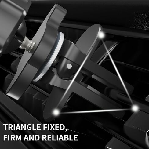 حامل هاتف Poboko لتنفيس السيارة [حاملات هواتف مطورة 2023] حامل هاتف خلوي للسيارة بدون استخدام اليدين مناسب للهواتف الذكية، iPhone. [قوي عسكري، قبضة محكمة ولا تنزلق أبدًا] عالمية in Kuwait