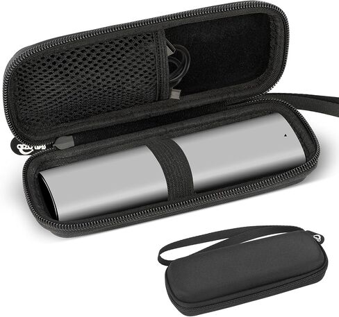 Gelozid M.2 NVMe SSD Enclosure Case for NVMe Enclosure Adapter, Such as SSK, UGREEN M.2 NVMe SATA SSD Enclosure, Shockproof and Protect Your External Drive On The Go in Kuwait