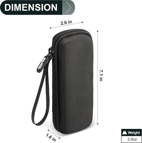 Gelozid M.2 NVMe SSD Enclosure Case for NVMe Enclosure Adapter, Such as SSK, UGREEN M.2 NVMe SATA SSD Enclosure, Shockproof and Protect Your External Drive On The Go in Kuwait