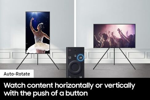 حامل تلفزيون دوار تلقائي من سامسونج، متوافق مع VESA مقاس 400 × 300، يناسب أجهزة تلفزيون مقاس 55 بوصة، متوافق مع سلسلة QN95B وQN700B، VG-ARAB43STD/ZA، 2022 in Saudi Arabia