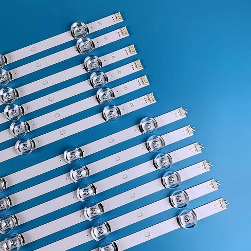شرائط اضاءة خلفية LED من بانميلد 12 قطعة لتلفزيون ال جي 60 انش 60LB5900-UV 60LB6100-UG 60LF6100-UA 60LB6300 60LB6100 60LB6500 60LF6300 60LF6090 in Saudi Arabia