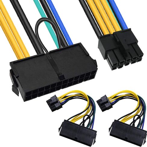 DKARDU 24 Pin to 10 Pin ATX PSU Power Supply Cable, 24 Pin Female to 10 Pin Male ATX Power Adapter Connector for Lenovo IBM Motherboard, 2 PCS, 30cm 12-inch in Saudi Arabia