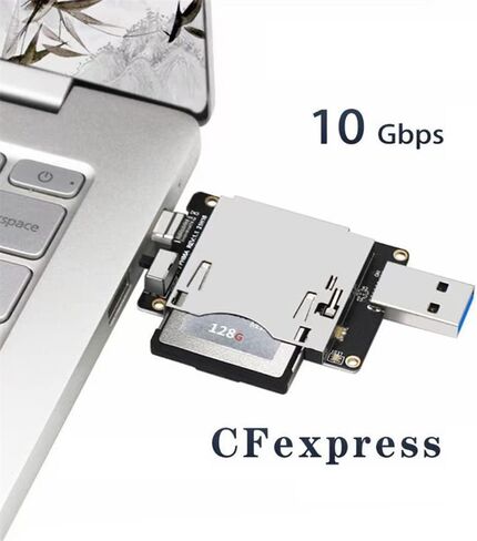 CF-Express Type-B to M.2 NVMe 2230 M-Key Adapter CFE for Xbox Series X&S CH SN530 SSD PCIe4.0 Expansion Memory Card in Kuwait