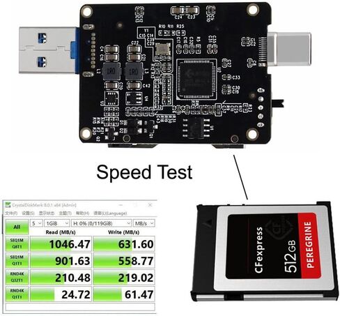 CF-Express Type-B to M.2 NVMe 2230 M-Key Adapter CFE for Xbox Series X&S CH SN530 SSD PCIe4.0 Expansion Memory Card in Kuwait