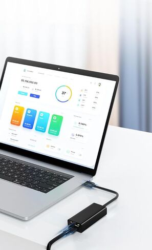 محول ايثرنت USB للابتوب كروم بوك لينكس ويندوز ماك، متوافق مع لينوفو اتش بي ابل نوت بوك، USB A RJ45 in Saudi Arabia