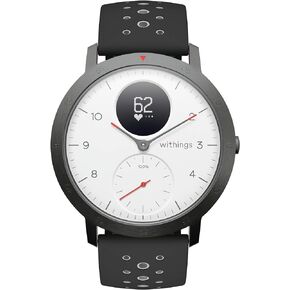 Withings Steel HR Sport - ساعة ذكية هجينة متعددة الرياضات، نظام تحديد المواقع المتصل، معدل ضربات القلب، مستوى اللياقة البدنية عبر VO2 max، تتبع النشاط والنوم، الإشعارات in Kuwait