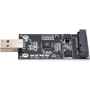 NFHK نوع نحيف صغير PCI-E mSATA SSD إلى 2.5 "SATA 3.0 22pin HDD محول قرص صلب PCBA SATA in Kuwait
