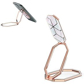 Phone Ring HolderFoldable Phone Ring Kickstand 360° Rotation Metal Back Grip Stand Marble Cell Phone Ring Holder Alloy Phone Bracket for Mobile Phone Smartphones in Kuwait