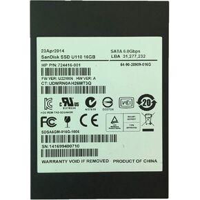 7mm 2.5" 16GB SSD HDD SATA 3.0 III 6Gb/s MLC Hard Drive FRU 04X4800 Compatible U110 SDSA6GM-016G-1006 in Saudi Arabia