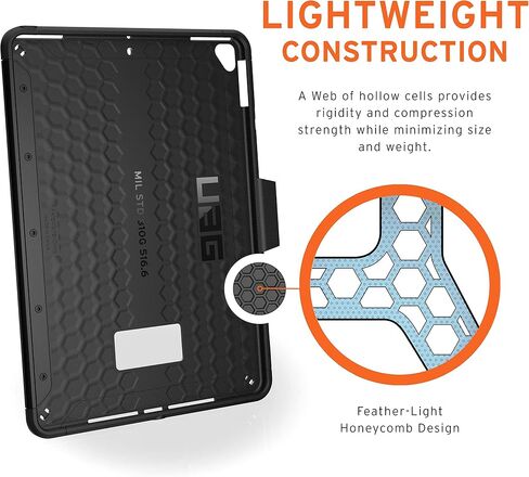 UAG Metropolis for iPad 10.2-inch 9th Generation Case, Folio Cover, Black in Saudi Arabia